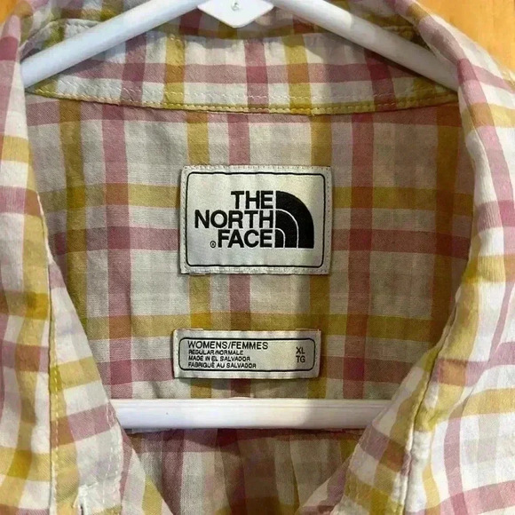 The North Face Button Down Shirt. 100% Cotton, XL TG. - Picture 2 of 5